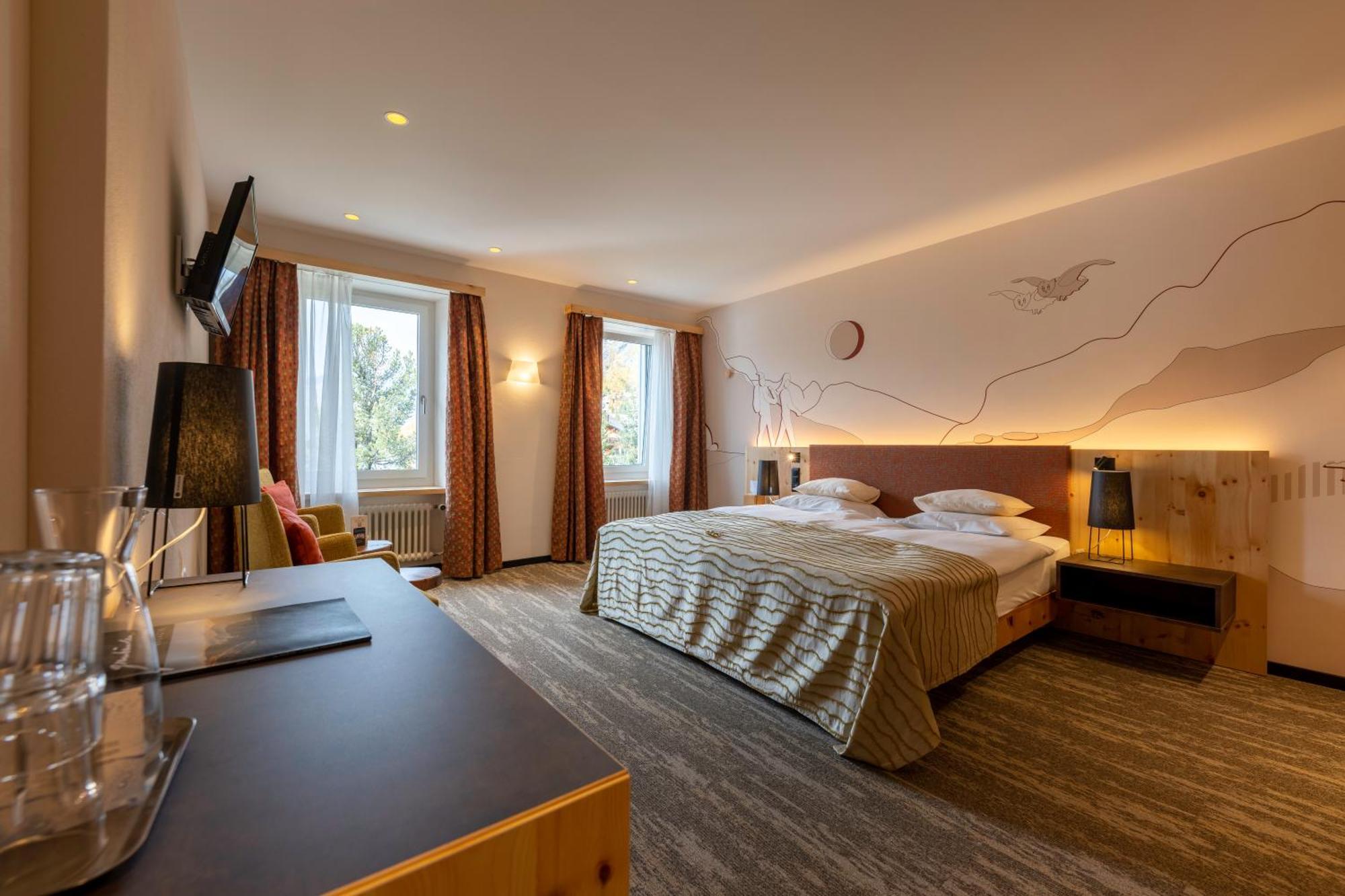 Sporthotel Pontresina Habitación foto
